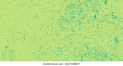 Turquoise pop art background with halftone polka dots in retro comic style, vector ilustration