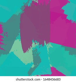 Fondo vectorial abstracto turquesa y púrpura