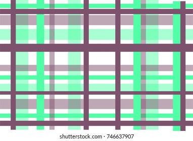 turquoise and purple madras plaid pattern for fabric design