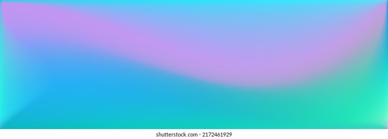 Ilustración de textura borrosa y brillante con arcoiris turquesa. Fondo de diseño moderno oscuro multicolor. Malla de degradado ondulada de agua colorida. Antecedentes de Indigo Office. Malla de gradiente ondulado natural Vivid.