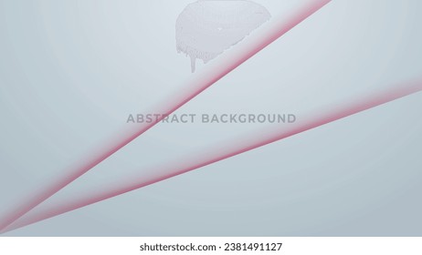 Turquoise and red color abstract background with gradient line