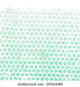 Turquoise texture, of hand-made prints bubble wrap, for the background. The underwater world, air bubbles. Vector illustration, gradient.
