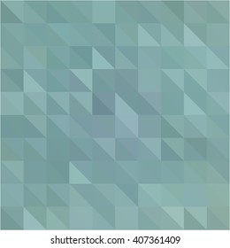 Turquoise triangle grid background