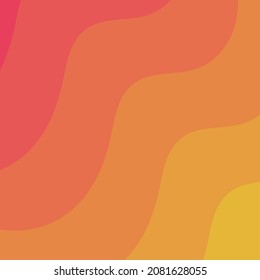 turquoise vector background with loose color of orange yellow sea water background