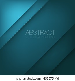 Turquoise vector background with space for design