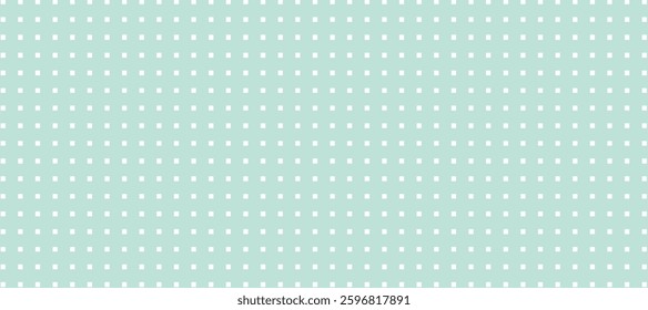 Turquoise and white abstract background with squares