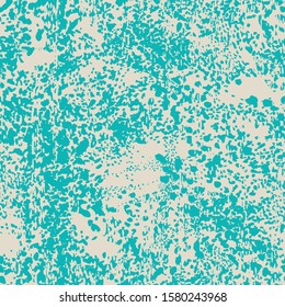 Turquoise and White Leopard Skin Print. Animal Camouflage Background. Watercolor Camouflage Design. Spot Tile.  African Rapport Pattern. Leopard Vector Seamless Pattern. Animal Abstract Texture.