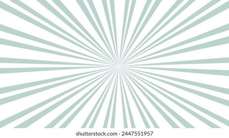Turquoise and white sunburst background