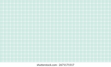 Patrón transparente de tartán blanco y turquesa.  Fondo de cuadros con rayas turquesas.