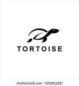turtle abstract logo terrapin tortoise in undersea vector