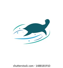 turtle animal cartoon icon image vector illustration design