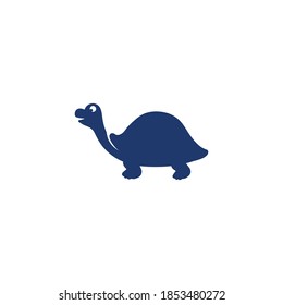 Turtle animal cartoon icon vector illustration
