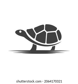 Turtle animal cartoon icon vector illustration