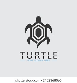 Turtle animal cartoon icon vector illustration