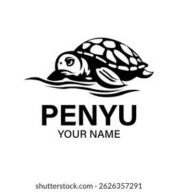 ilustração do vetor de design animal tartaruga 