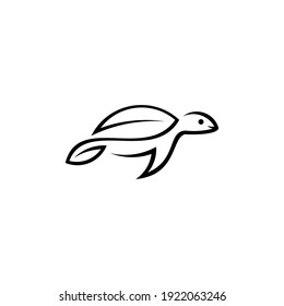 turtle Black logo vector template,eps 10