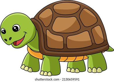 Turtle Cartoon Clipart Animal Illustration
