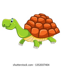 Turtle Cartoon Vector Ilustration Stock Vector (Royalty Free) 1352037404