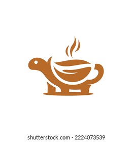 Turtle Coffee Drink Logo Design