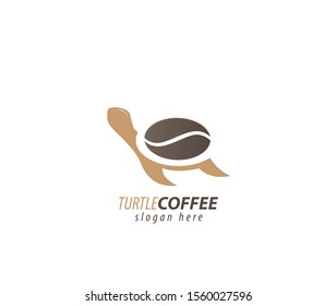 Turtle coffee logo sign design