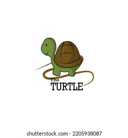 turtle colorfull logo vector design