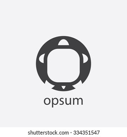 turtle cut identity template icon design element