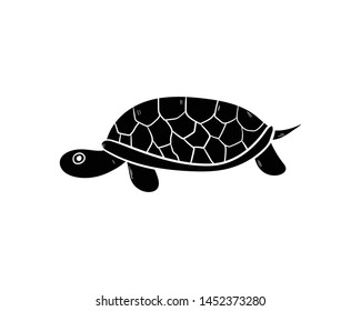 turtle doodle animal hand drawing black color