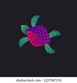 turtle dot graphic