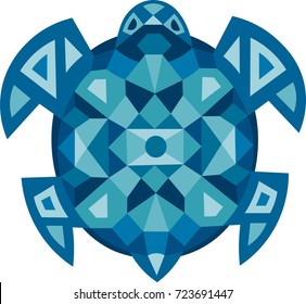 turtle geometric style