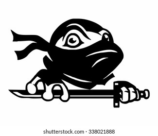 turtle head logo icon vector