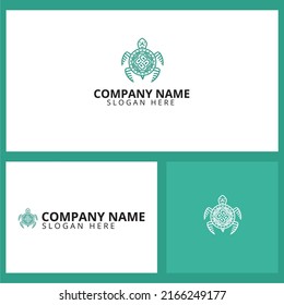 Turtle home modern construction building logo company, logo vector template design.