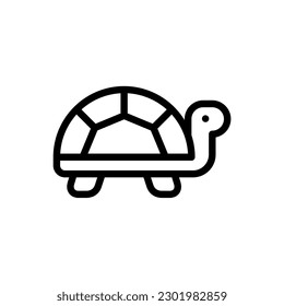turtle icon with black color