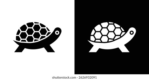 Turtle icon concept, vector illustration