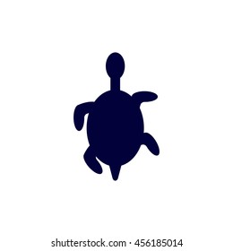 turtle Icon, flat design style