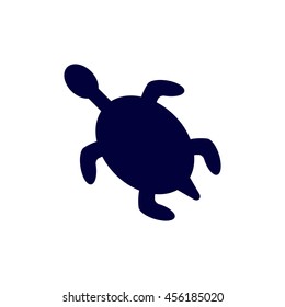 turtle Icon, flat design style