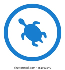 turtle Icon, flat design style