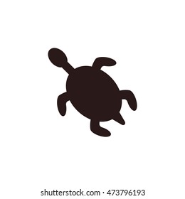turtle Icon, flat design style