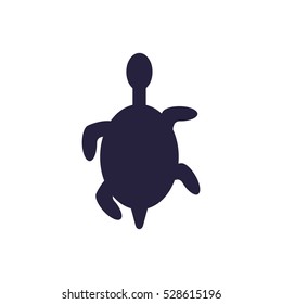 turtle Icon, flat design style
