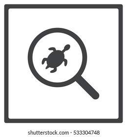 turtle Icon, flat design style