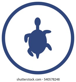 turtle Icon, flat design style