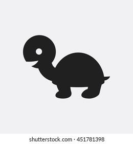 Turtle icon illustration isolated vector sign symbol