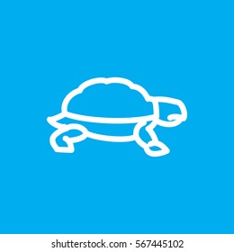 turtle icon illustration isolated vector sign symbol