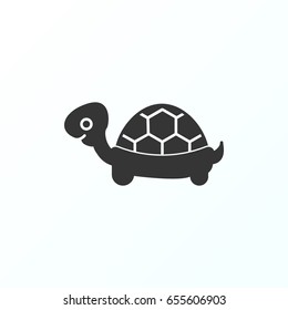 Turtle icon illustration isolated vector sign symbol