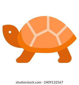 Turtle Icon Illustration for web, app, infographic, etc