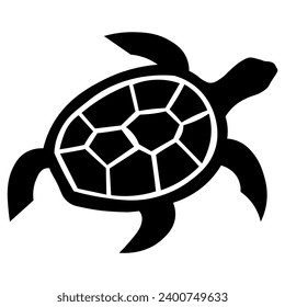 Turtle icon isolated on white background