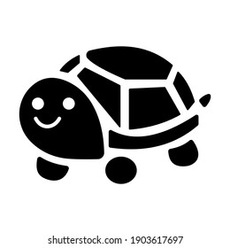 Turtle icon isolated sign symbol vector illustration. High quality black style vector icons