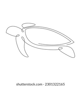Turtle icon logo design illustration