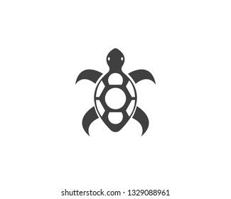 Turtle icon logo design vector