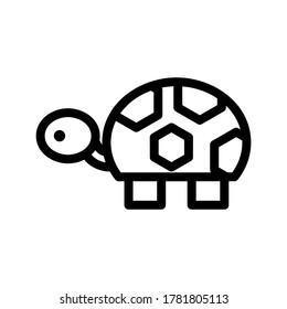 Turtle icon or logo isolated sign symbol vector illustration - high quality black style vector icons
