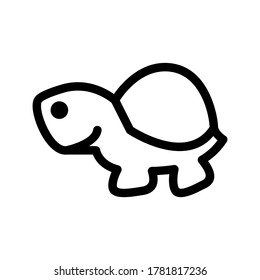 turtle icon or logo isolated sign symbol vector illustration - high quality black style vector icons
